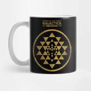 Battlestar Squadron Patch Mug